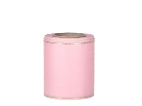 Kranzband Moire 100mm 25mr rosa hell 