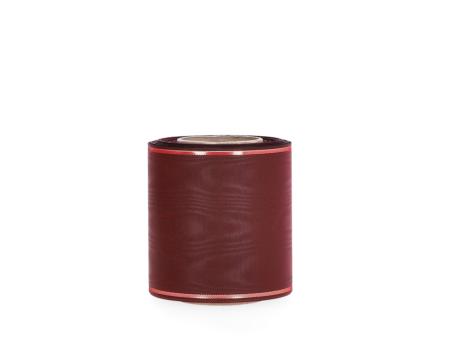 Kranzband Moire 100mm 25mr bordo 100mm 25mr