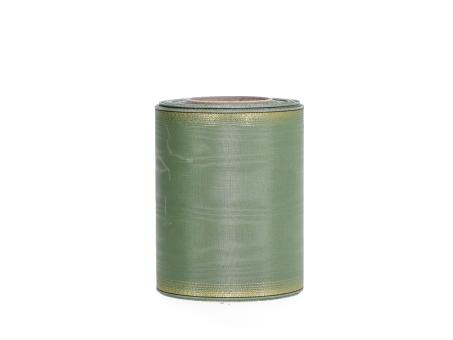 Kranzband Bella Donna 125mm 25mr grün  125mm 25mr