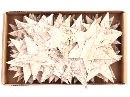 Stern Birkenrinde z Streuen Box 55ST D9,5cm