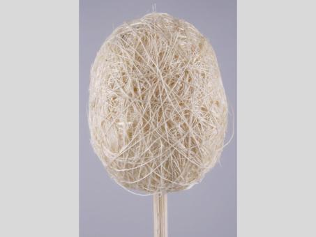 Ei Sisal a Holzstick L40cm
!! Aktionsartikel- Kein Umtausch / Rückgabe möglich !! D5,5 H7 L40cm
