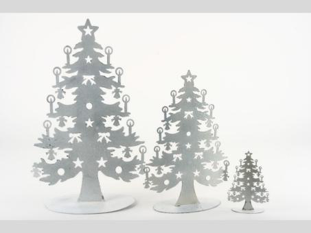 Tannenbaum Blech flach z Stellen   H41cm