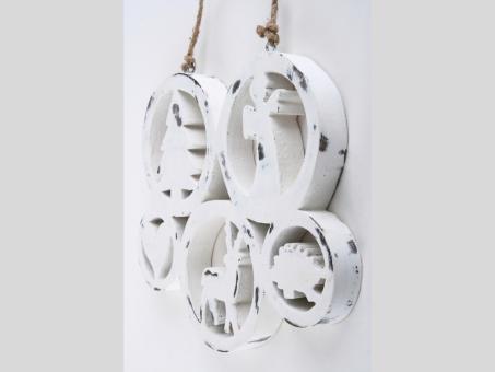Hängedeko Holz Weihnachtsmotive x5 durchbrochen
!! Aktionsartikel- Kein Umtausch / Rückgabe möglich !! B25 T3 H23cm