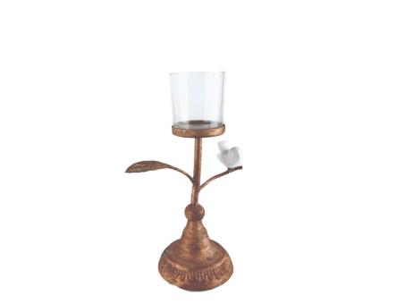 Teelichthalter Metall m Vogel Porzellan Teelichtglas D7cm
!! Aktionsartikel- Kein Umtausch / Rückgabe möglich !! 