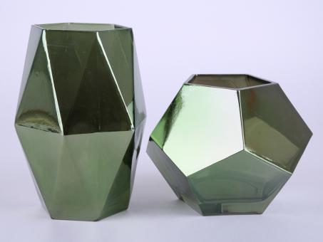 Glas Diamant lüster   D18 H15cm