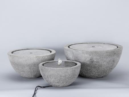 Brunnenschale Stone Lite "Betonoptik" geschichtet Wasserspiel mit Pumpe
!! Aktionsartikel- Kein Umtausch / Rückgabe möglich !! D60 H30cm