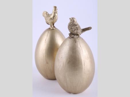 Ei m Figur z Stellen 2Mod Huhn/Vogel Polyresin
!! Aktionsartikel- Kein Umtausch / Rückgabe möglich !! D6 H12cm