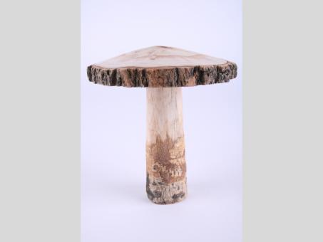 Pilz Holz gedrechselt z Stellen
!! Aktionsartikel- Kein Umtausch / Rückgabe möglich !! B16 H18cm
