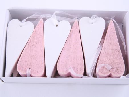 Herz Holz Box 12st      B3 T1 H7cm