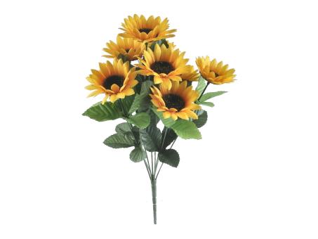 Busch Sonnenblume x9 Blüten Basic  Blte D7 L39cm