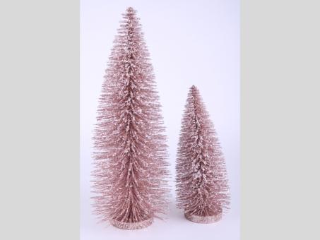 Glitterbaum Tanne Deko D15 H40cm
