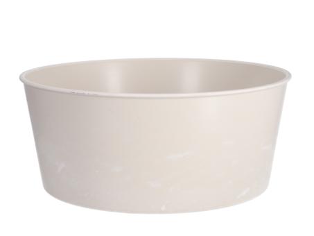 Schale Kunststoff konisch marmoriert D37 H16cm