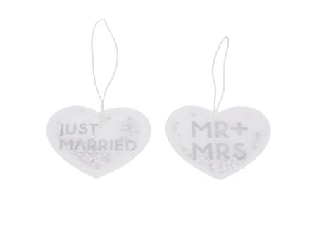 Herz Pergamin Konfetti 2Mod JustMarried/Mr Mrs   B8,5 L16cm