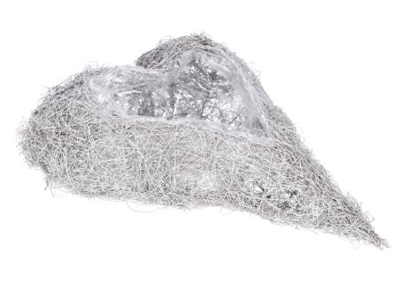 Pflanzherz Rebenmaterial geschwungen B35 L54 H17cm