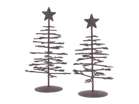 Tannenbaum Metall z Stellen D12 H22cm