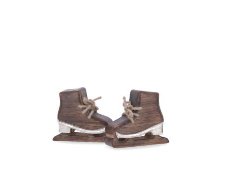 Schlittschuh Holz/Alu z stellen
!! Aktionsartikel- Kein Umtausch / Rückgabe möglich !! B11 T3,5 H10cm