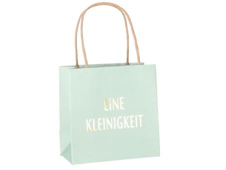 Geschenktüte bedruckt "Eine Kleinigkeit" B16 T8 H16cm