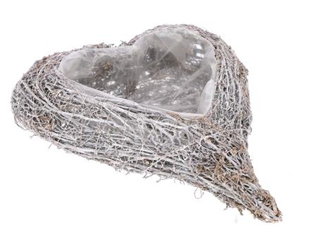 Pflanzherz Zweige  B32 L43 H9cm