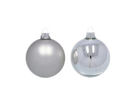 Kugel xmas Glas BASIC glanz-matt 