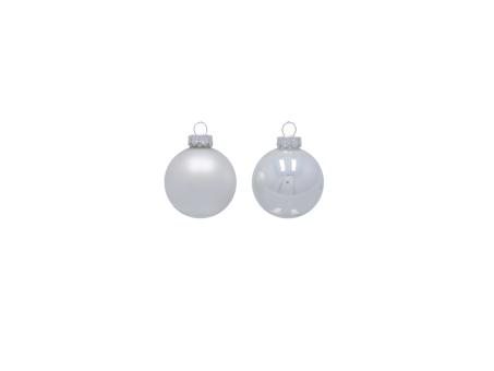 Kugel xmas Glas SOLO matt-opal D4cm