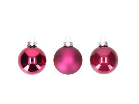 Kugel xmas Glas FASHION Mix3 D5cm