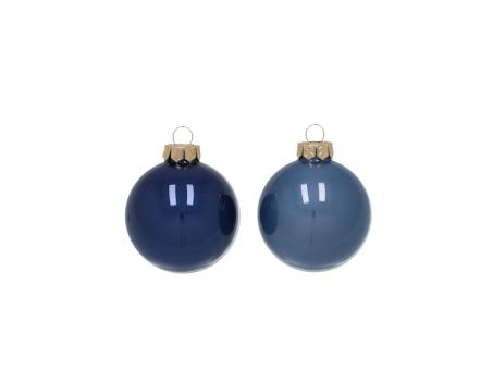 Kugel xmas Glas OPAL D6cm