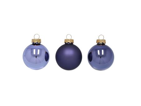 Kugel xmas Glas FASHION Mix3 D5cm