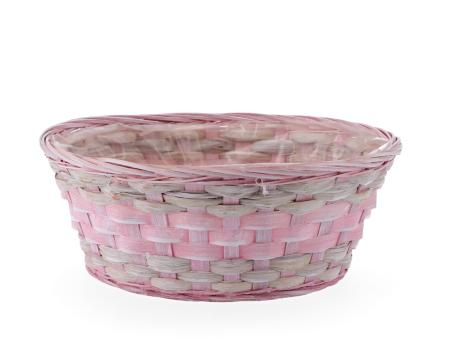 Pflanzschale Bamboo geflochten D25 H10cm