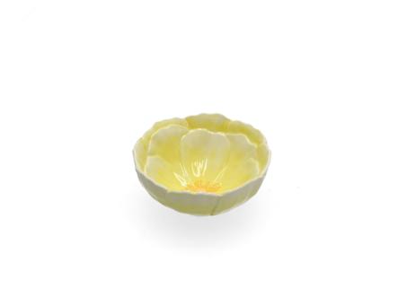 Schale Blütenform Stoneware   D9,6 H4,1cm