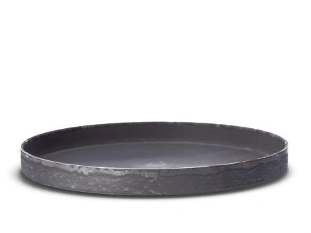 Tablett Kunststoff marmoriert D35,5 H3,5cm