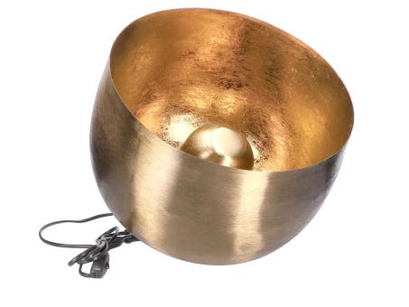 Lampe Kugel Kupfer gebürstet D45cm