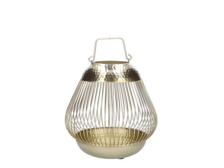 Windlicht Metall Drop
!! Aktionsartikel- Kein Umtausch / Rückgabe möglich !! D32 H31/42cm