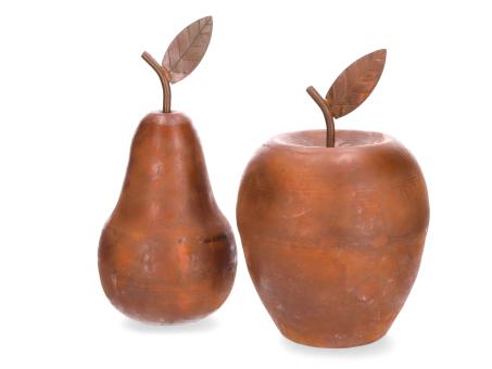 Sortiment Apfel/Birne Blech   D13 H18-25cm