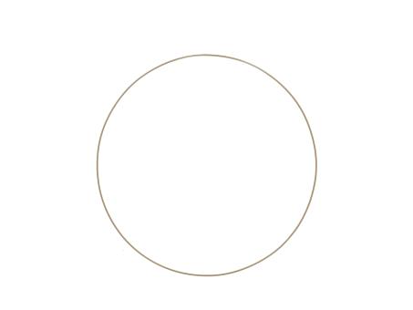 Ring Metall Rundeisen Loop D50cm