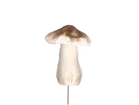 Pilz softfoam a Holzstick  D9 H12 L22 (Stab10cm)