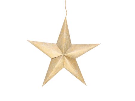 Stern Papier z falten m Magnetverschluss z Hängen   