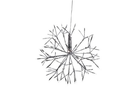 Lichtball Feuerwerk funkelnd 96Lichter (12 funkelnd) LED warmweiss 24Volt m Timer indoor   D40cm