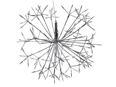 Lichtball Feuerwerk funkelnd 160Lichter (16 funkelnd) LED warmweiss 24Volt m Timer indoor   D60cm