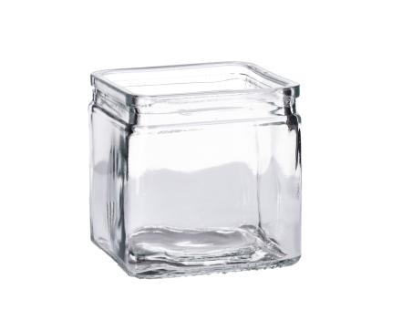 Kasten Glas 8cm Basic   B7,5 T7,5 H8cm