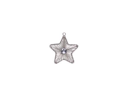 Stern Perlen-Minitubes  m Diamant   