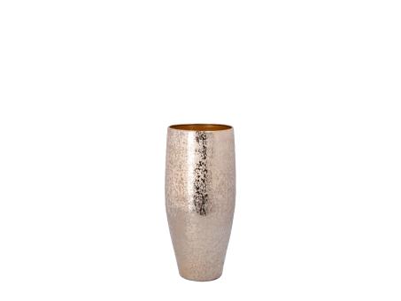 Vase Aluminium gebürstet D25,5 H61cm