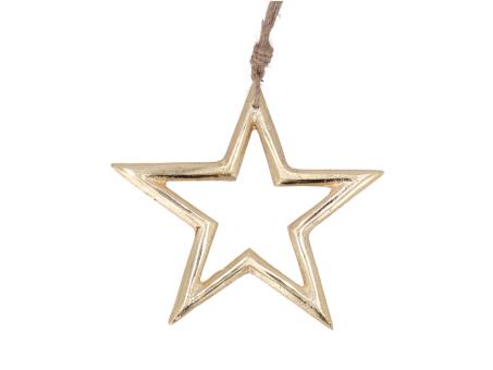Stern Alu a Schnur z Hängen 