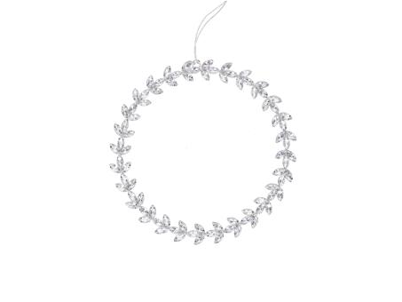 Dekohänger Ring Strass D20cm