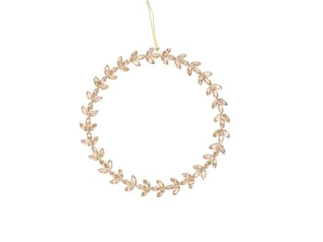 Dekohänger Ring Strass D20cm