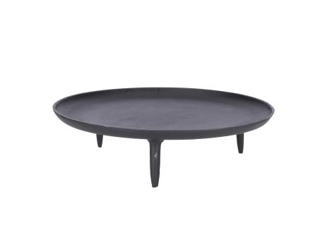 Tablettschale Alu 3 Füße D30 H9cm