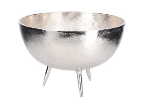 Kugelschale Aluguss 3 Füße D30 H20cm