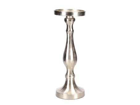 Kerzenhalter Stumpenkerze bis D13cm Aluguss D14 H38cm