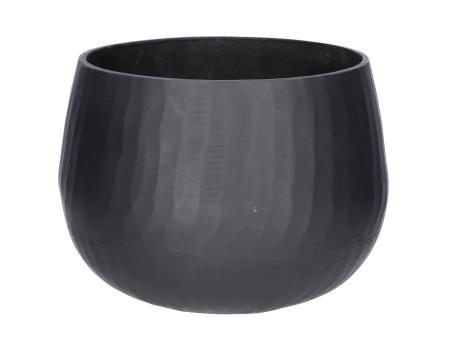 Topf Alu geschliffen gebürstet D24 H18cm