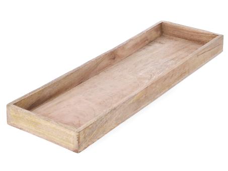 Tablettkasten rechteckig Mangoholz  B58 T18 H5cm