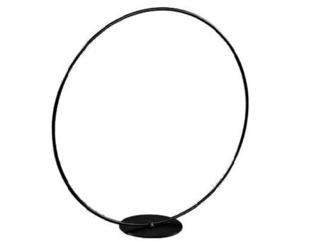 Ring Metall auf Fuß D14 H50cm